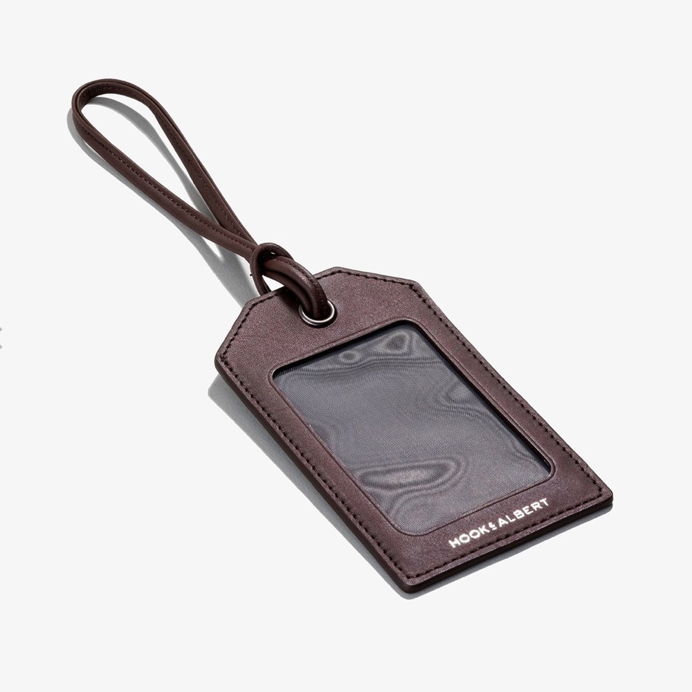 Leather Luggage Tag